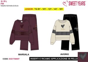 Tuta (anni 8, 10, 12, 14, 16) | Sweet Years
